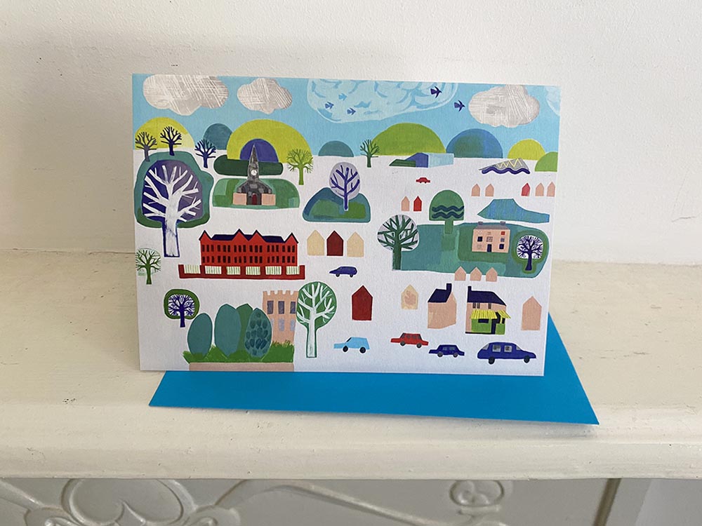 The Green Shop Gates Card