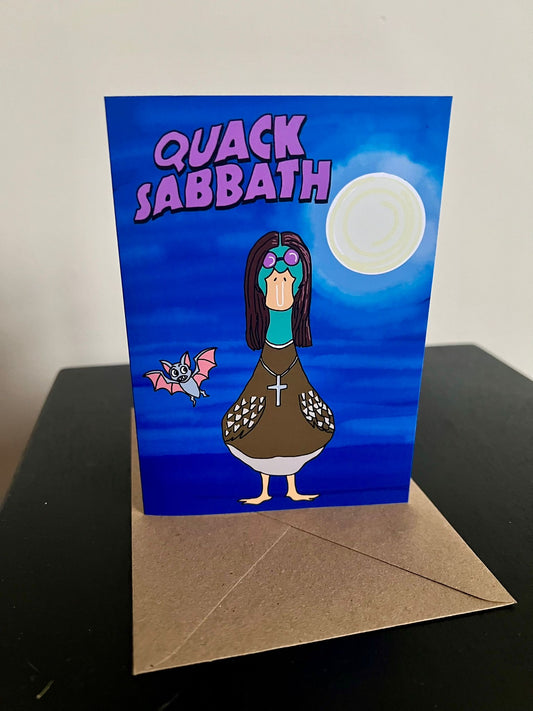 Quack Sabbath Card