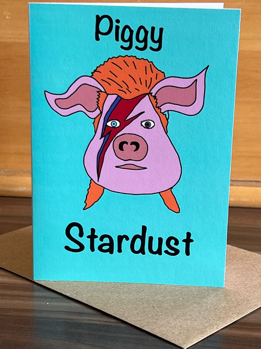 Piggy Stardust Card