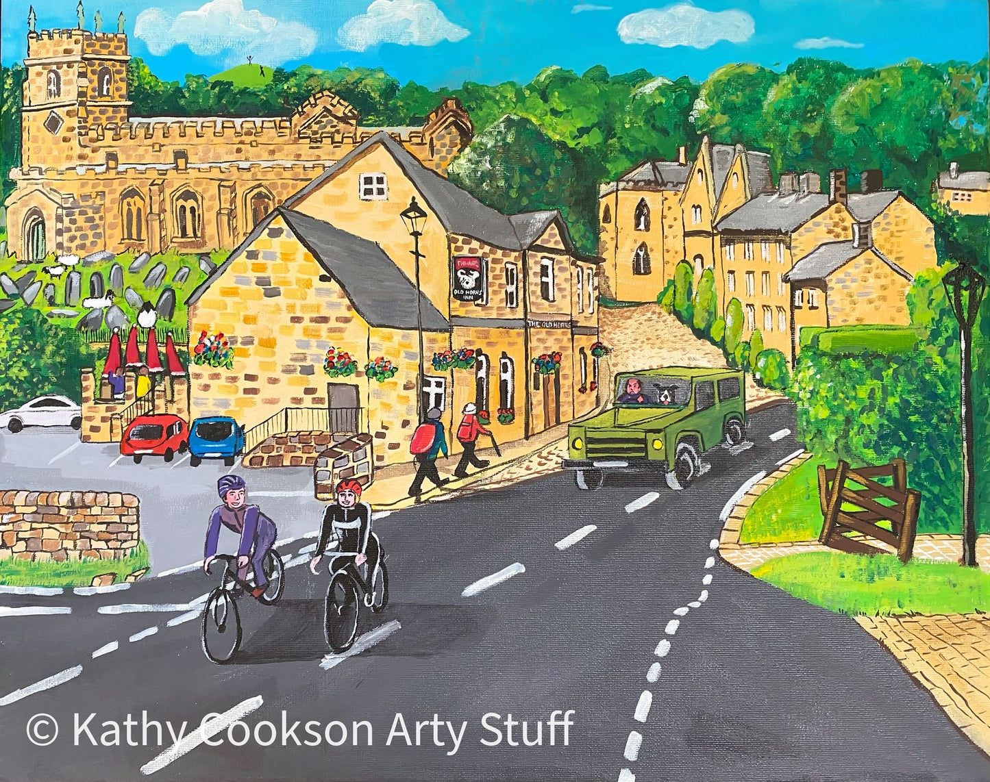 Bradfield Village A4 Print