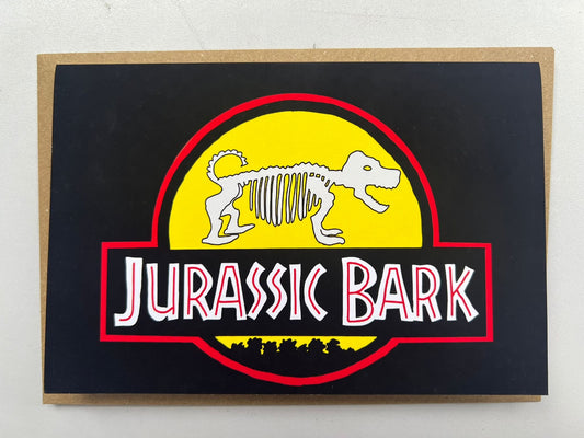 Jurassic Bark Card