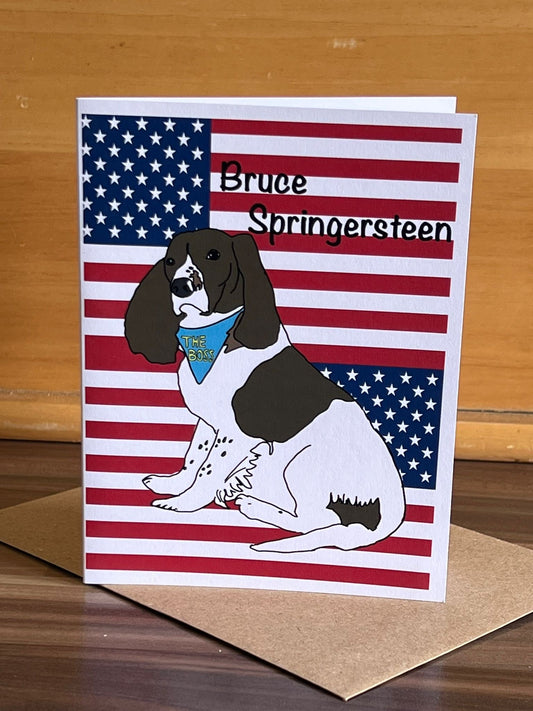 Bruce Springersteen Card