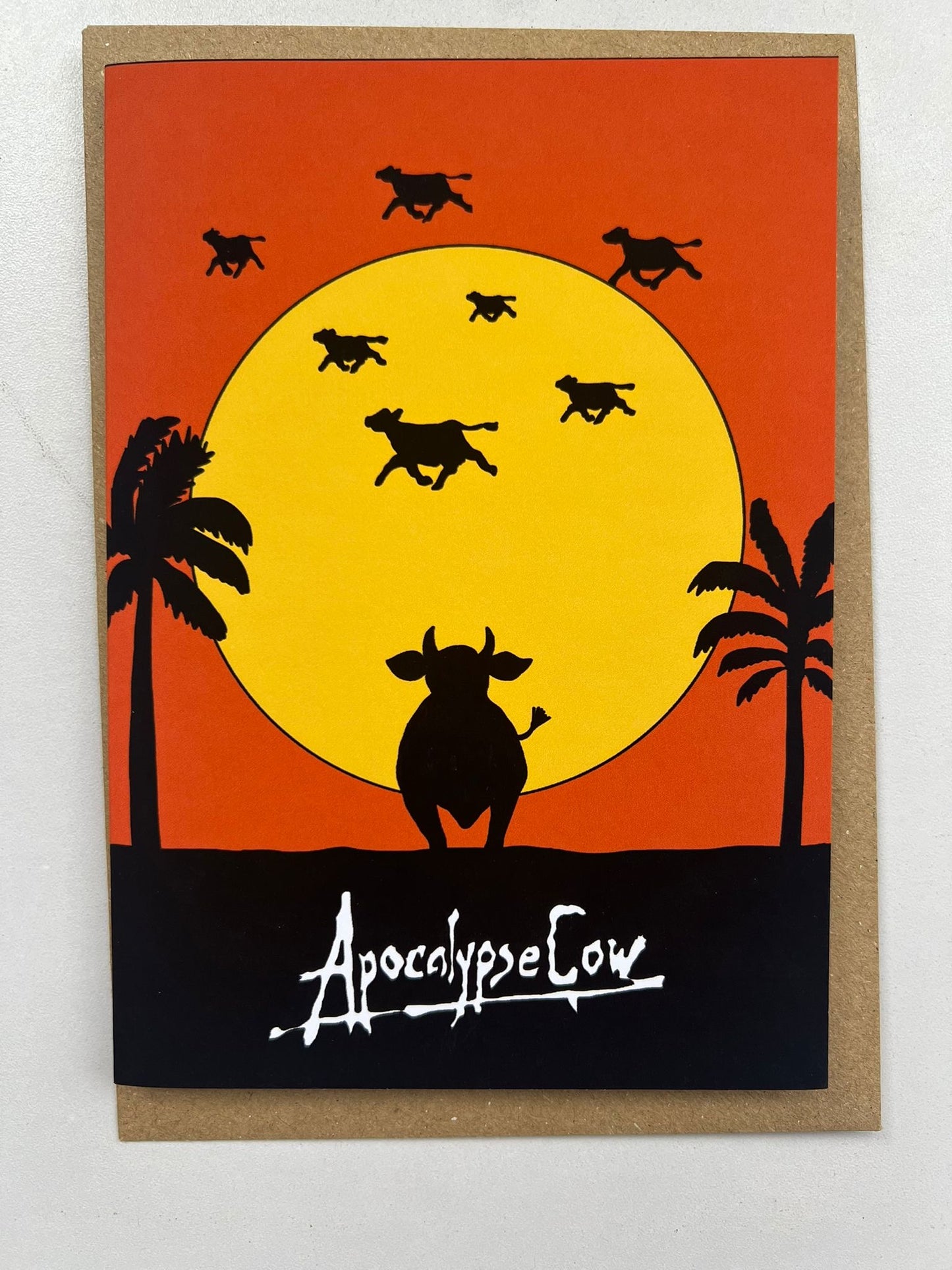 Apocalypse Cow Card