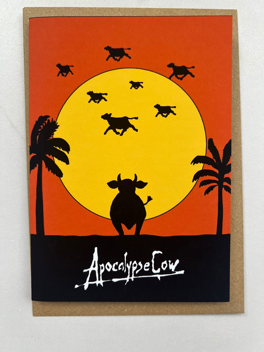 Apocalypse Cow Card