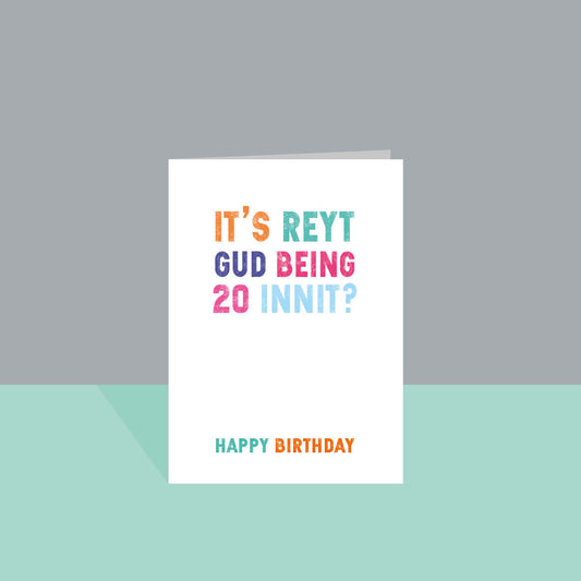 Age 20 Card