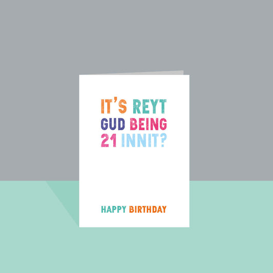 Age 21 Card