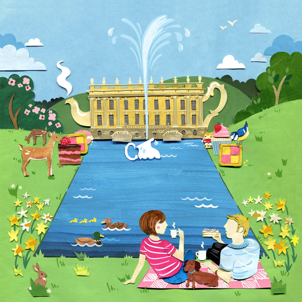 Chatsworth 20cm x 20cm Print