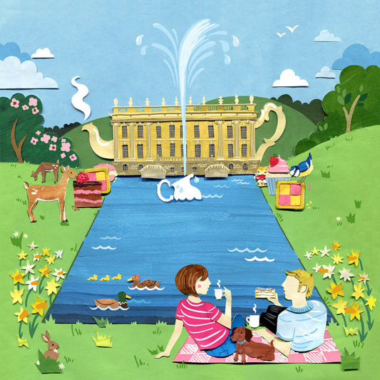 Chatsworth 20cm x 20cm Print