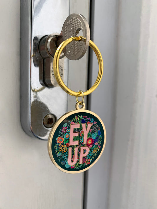 Ey Up Keyring
