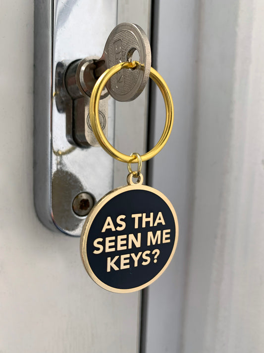As Tha Seen Me Keys Keyring