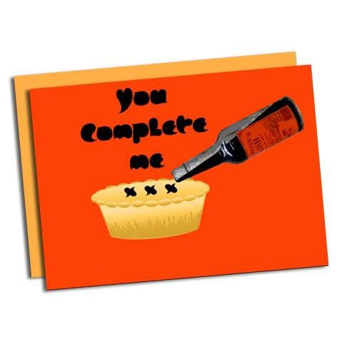 You Complete Me Card