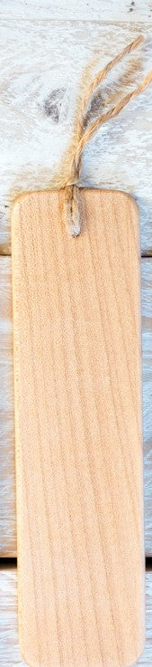 Maple Wooden Bookmark
