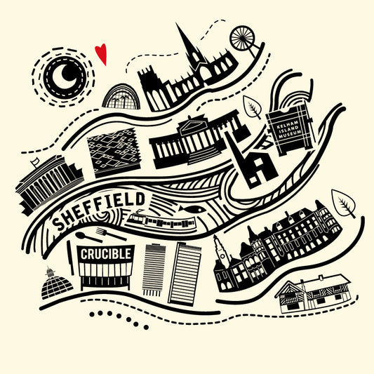 Sheffield Illustration Card