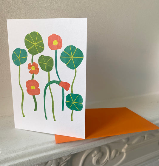 Nasturtiums Card