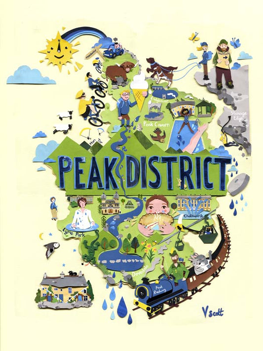 Peak District A4 Print