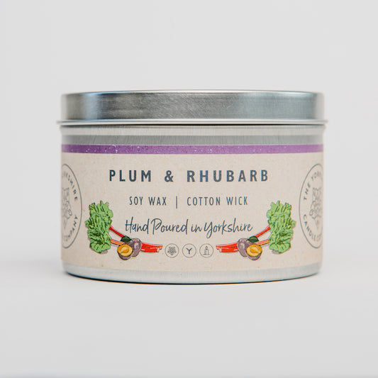 Plum and Rhubarb Candle - Large