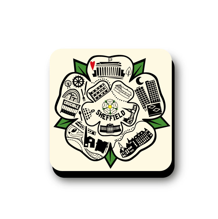 Sheffield Rose Magnet