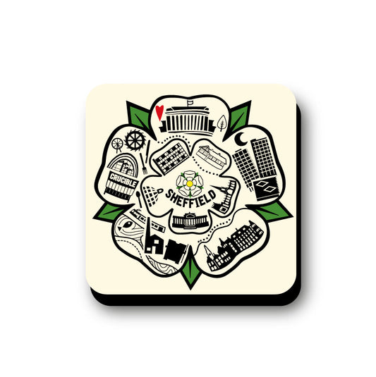 Sheffield Rose Magnet
