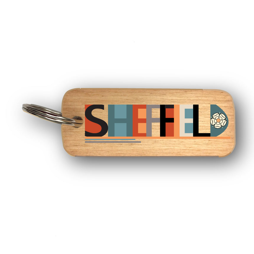 Sheffield Wooden Keyring – The Sheffield Gift Box