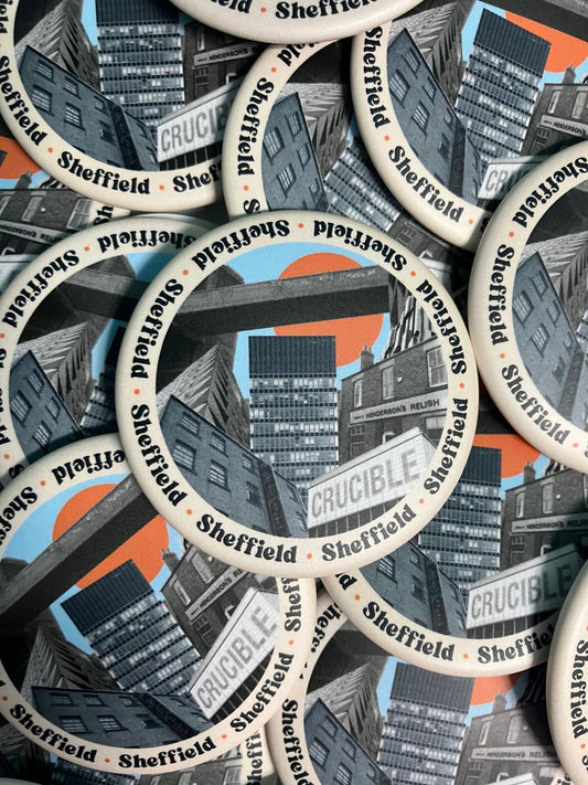 Sheffield Montage Magnet - Round