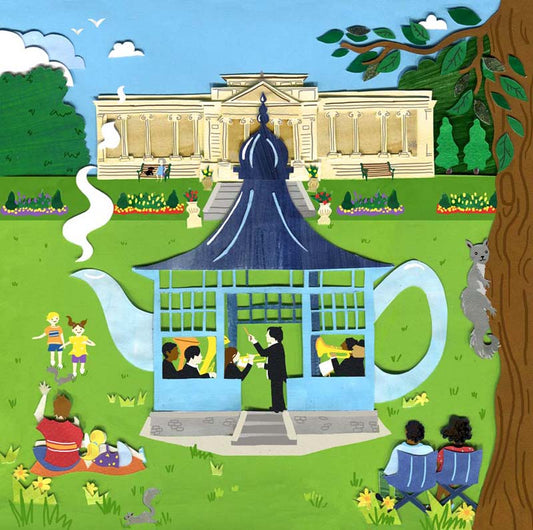 Weston Park 20cm x 20cm Print