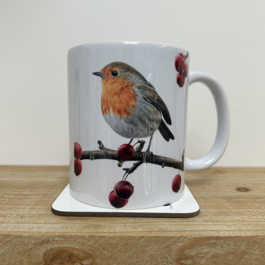 Winter Robin Mug