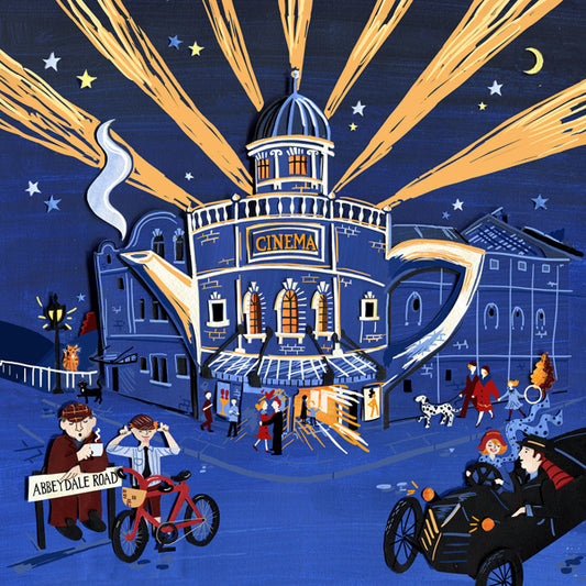Abbeydale Picture House 20cm x 20cm Print