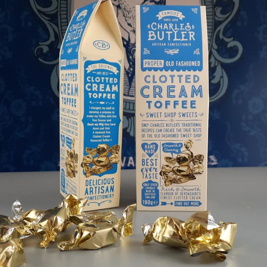 Charles Butler - Clotted Cream Toffee 190g