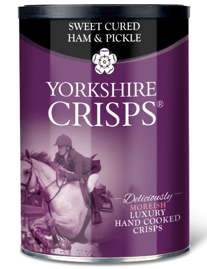 Yorkshire Crisps Tub - Sweet Cured Ham and Pickle 95g