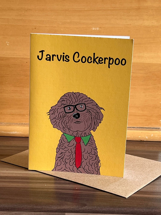 Jarvis Cockerpoo Card