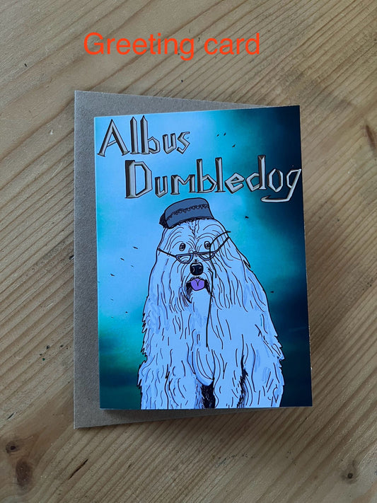 Albus Dumbledog Card