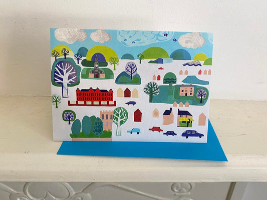 The Green Shop Gates Card