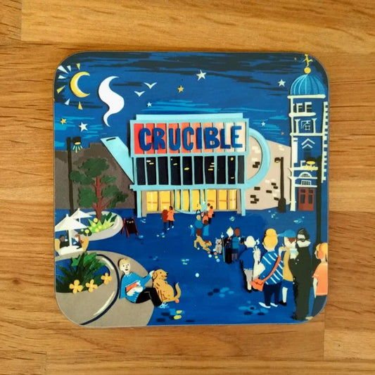 Crucible Theatre Coaster