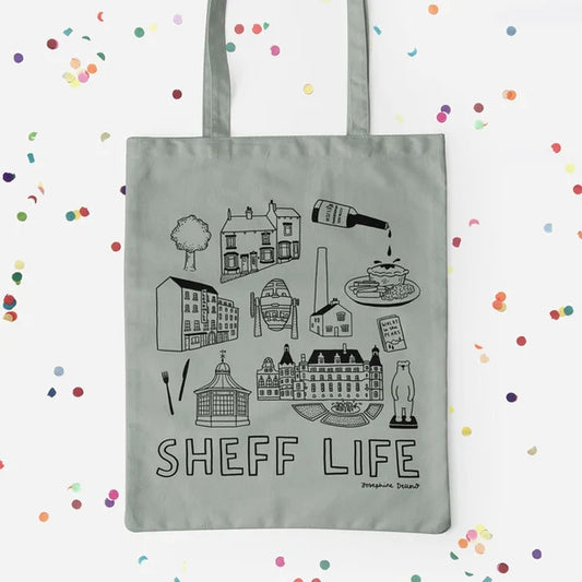 Sheff Life Tote Bag - Grey