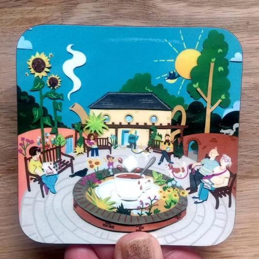 Hillsborough Walled Garden Coaster