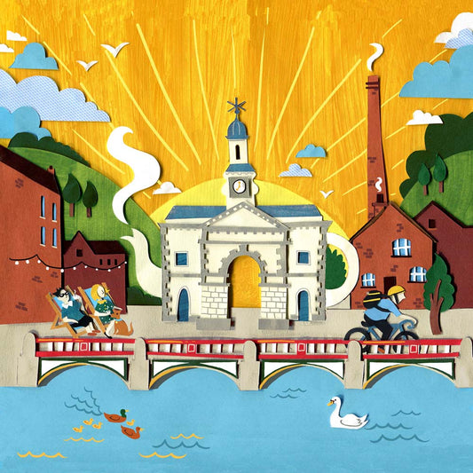 Kelham Island 20cm x 20cm Print