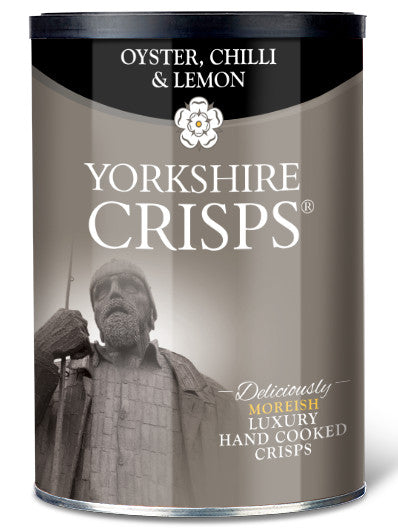 Yorkshire Crisps Tub - Oyster, Chilli and Lemon 95g