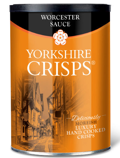 Yorkshire Crisps Tub - Worcester Sauce 95g
